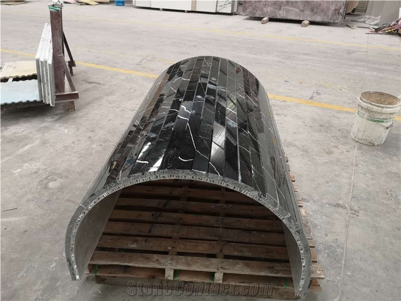 Column Stone Composited with Honeycomb Backers Light Weight & Stronger