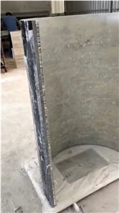 Column Stone Composited with Honeycomb Backers Light Weight & Stronger
