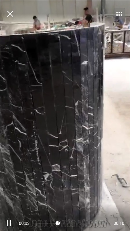 Column Stone Composited with Honeycomb Backers Light Weight & Stronger