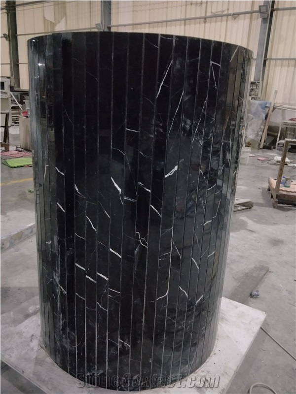Nero Marqino Composite with Honeycomb Panel for the Column New Product