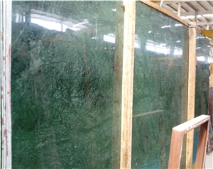 Verde Alpi, Slabs Big Flower Green Marble with Dark Green& White Veins
