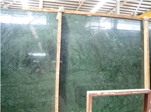 Verde Alpi, Slabs Big Flower Green Marble with Dark Green& White Veins