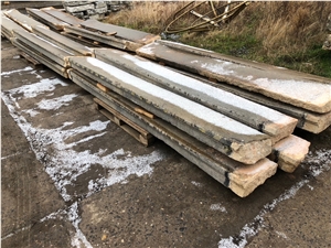 Antique Granite Steps from Old Castle