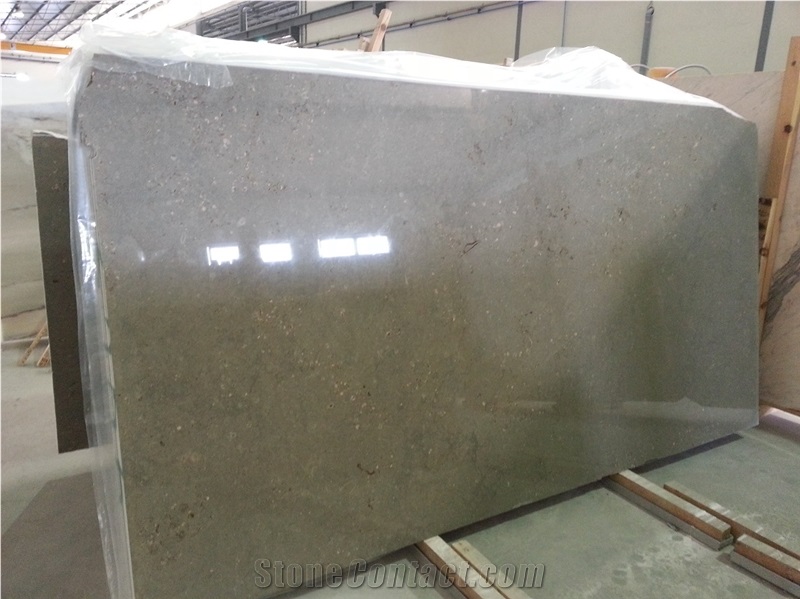 Atlantic Blue Limestone Slabs & Tiles, Portugal Blue Limestone