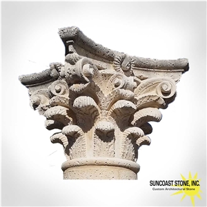 Roman Corinthian 10" Base Column Capital
