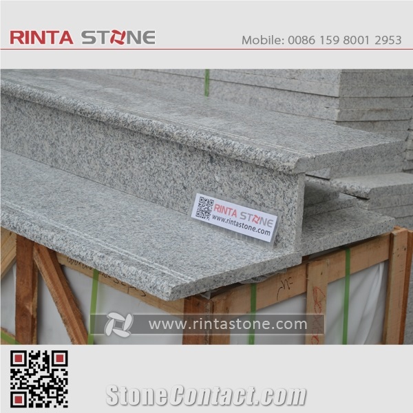 G602 Granite Staris Step Riser G603 Big Flower White Crystal Gray