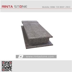 G664 Granite Bainbook Brown Luna Pearl Stone Tombstone Monument