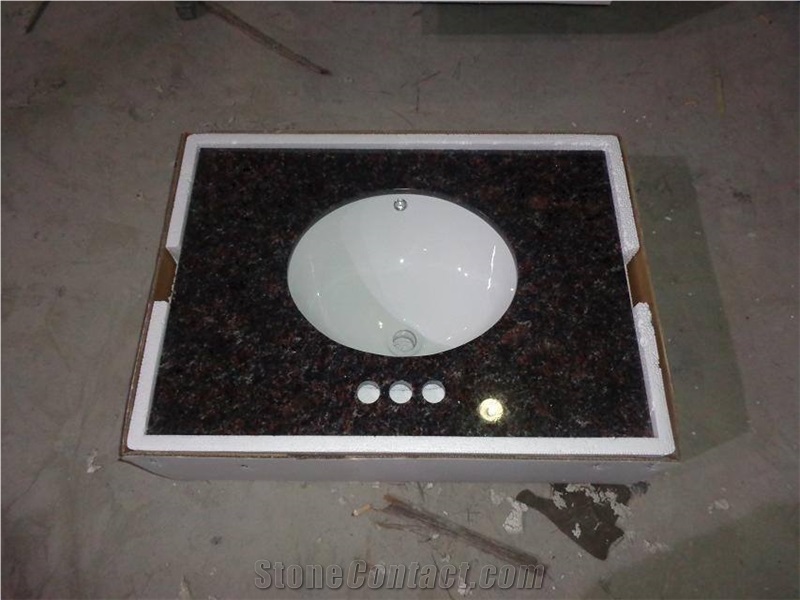 Tan Brown Granite Countertop,Granite Vanity Top