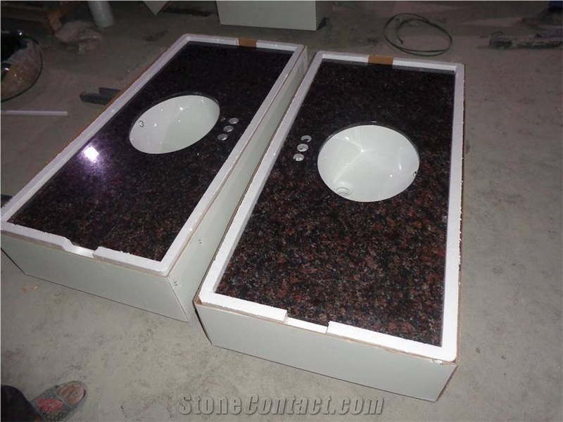 Tan Brown Granite Countertop,Granite Vanity Top
