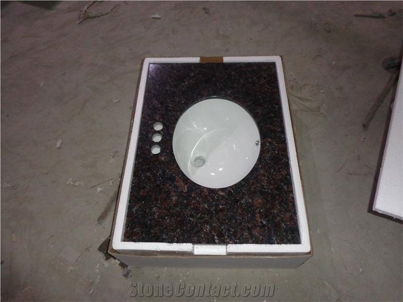 Tan Brown Granite Countertop,Granite Vanity Top