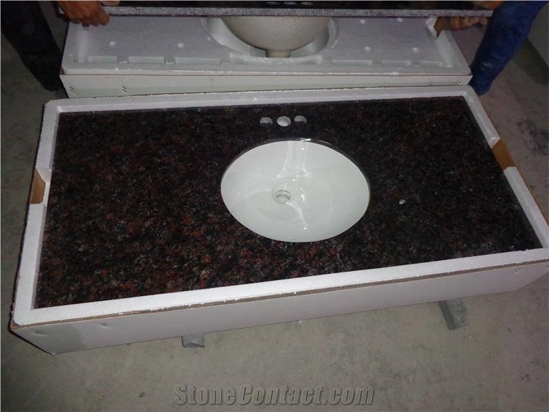 Tan Brown Granite Countertop,Granite Vanity Top