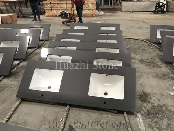Black Granite Bath Countertops