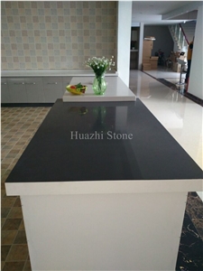 Black Quartz Countertop, Kitchen Countertops,Bar Tops