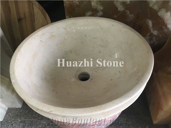Brown Travertine Sinks Oval Basins Sink Stone Bathroom Basin