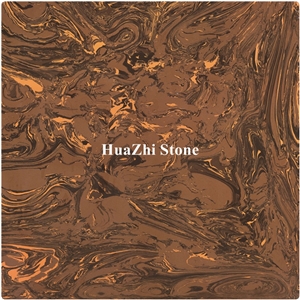 Factory Direct Selling High Quality Beige Artificial Marble Slabs