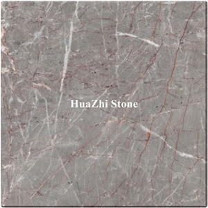 Installing Marble Wall Tile Marble Grey with Red Vein Root Wall Panels