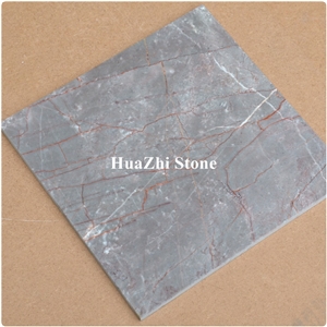 Installing Marble Wall Tile Marble Grey with Red Vein Root Wall Panels