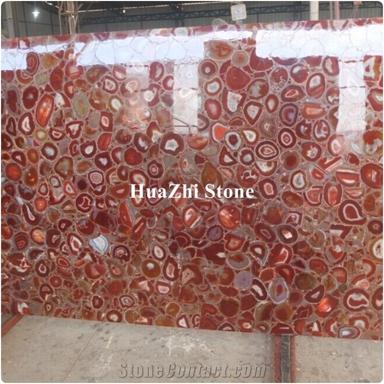 Luxury High-Quality Semiprecious Stone Slabs, Gem Stone Slabs