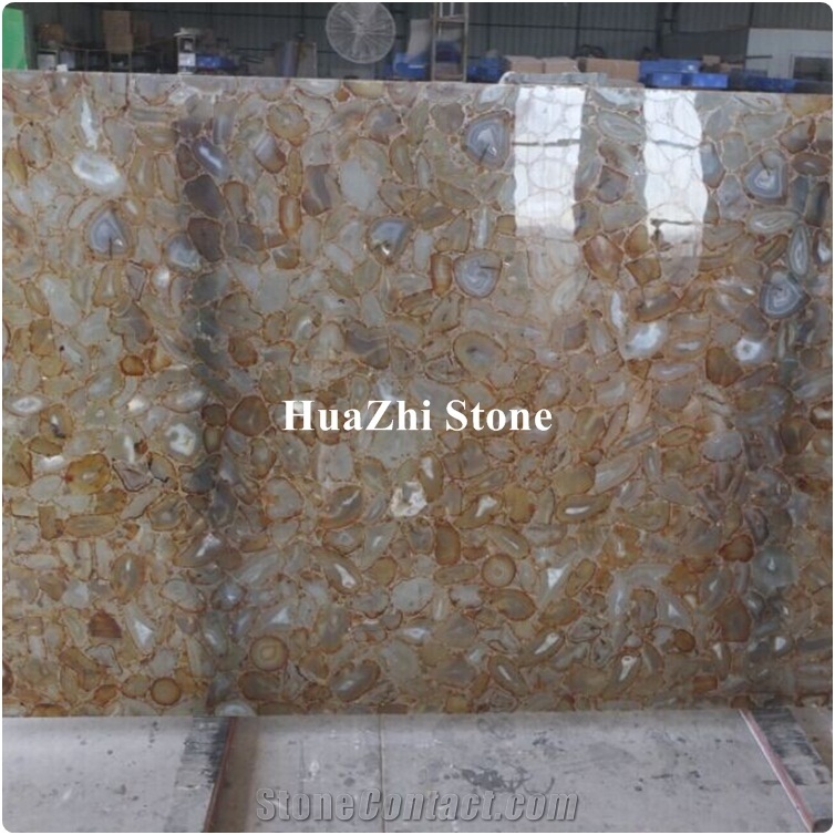 Luxury High-Quality Semiprecious Stone Slabs, Gem Stone Slabs