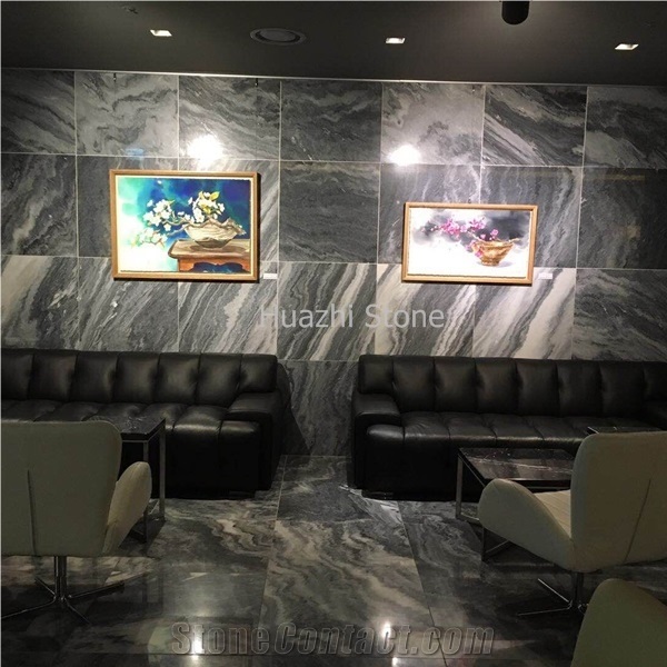 Marble Slabs/Grey Marble/Chinese Marble/Hotel Wall/Flooring/Tiles/Slab