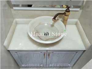 Onyx Wash Sinks&Basic, Round Sinks, Polish Stone Oval Basins