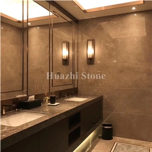Pacific Grey Marble/Hotel Projects/Lobby Projects/Polished Grey Marble