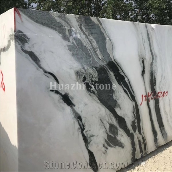 Panda White Marble Blocks/Panda White Marble Quarry