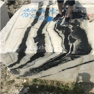 Panda White Marble Blocks/Panda White Marble Quarry