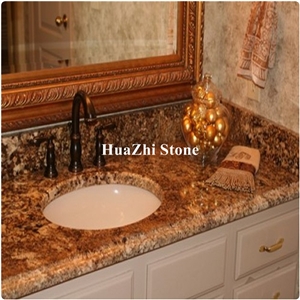 Star Beach Beige Granite Vanity Top Star Beach Beige Granite Vanity Top