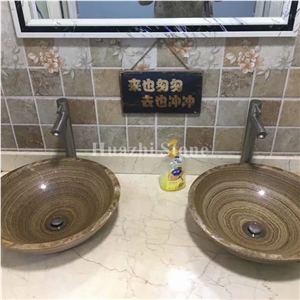 Travertine Wash Basin,Sink