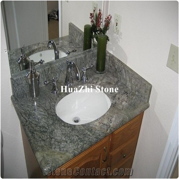 Vyara Green Granite Bath Tops