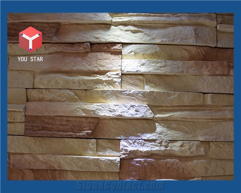 Artificial Culture Stone Feature Wall Cladding Decor for Garden Golf