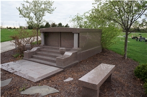 China Grey Columbarium Niches Mausoleum Cremation Niches