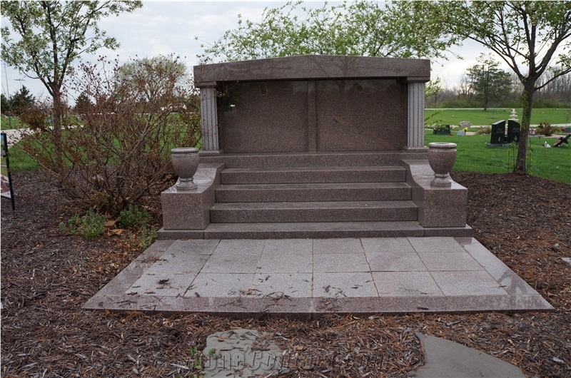 China Grey Columbarium Niches Mausoleum Cremation Niches