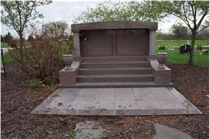China Grey Columbarium Niches Mausoleum Cremation Niches