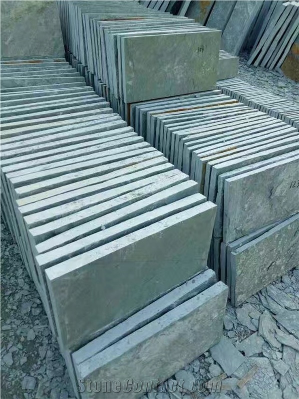 Green Slate Tiles & Slabs,China Green Slate