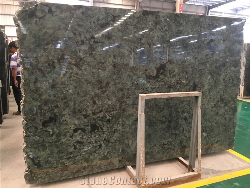 Lemurian Blue Granite/Labradorite Blue Granite Slab & Tile for Floor