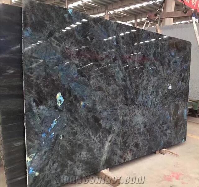 Lemurian Blue Granite/Labradorite Blue Granite Slab & Tile for Floor