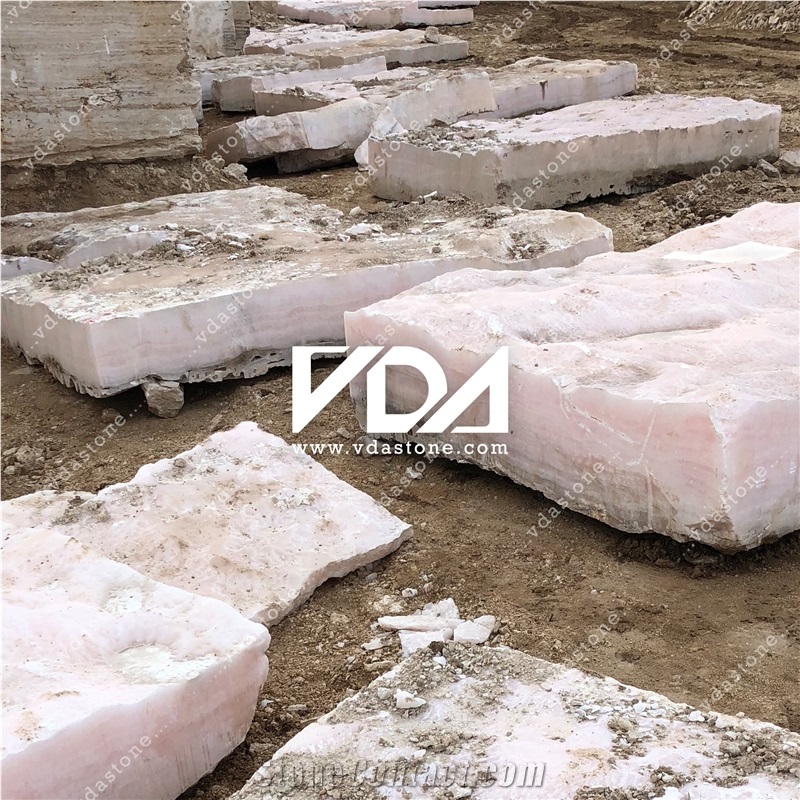 Pink Onyx Block, Iran Pink Onyx