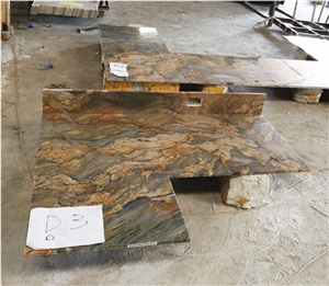 Fusion Quartzite Countertop / Hot Sale Kitchen Work Tops