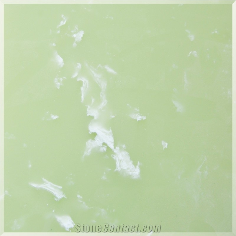 Green Onyx / Artificial Stone Tiles & Slabs,Floor & Wall