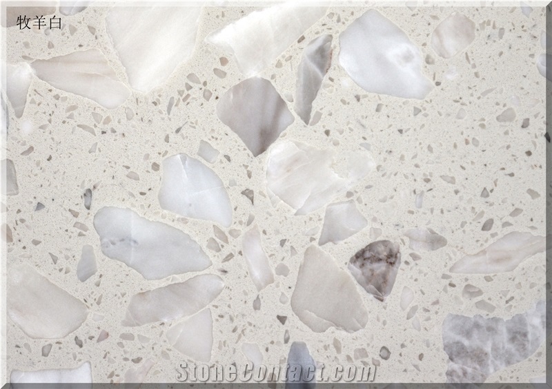 Ls-E011 White Shepherd / Artificial Stone Tiles & Slabs,Floor & Wall