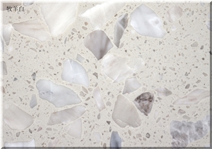 Ls-E011 White Shepherd / Artificial Stone Tiles & Slabs,Floor & Wall