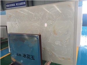 Ls-J002 Ice Flower Jade / Artificial Stone Tiles & Slabs,Floor & Wall