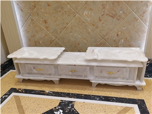 Ls-J002 Ice Flower Jade / Artificial Stone Tiles & Slabs,Floor & Wall