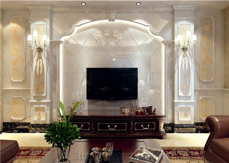 Ls-J004 Clouds Jade / Artificial Stone Tiles & Slabs,Floor & Wall