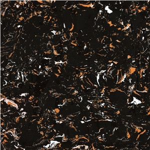 Ls-P025 Portoro / Artificial Stone Tiles & Slabs,Floor & Wall