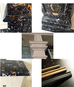 Ls-P025 Portoro / Artificial Stone Tiles & Slabs,Floor & Wall