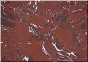 Ls-P027 Purple Red / Artificial Stone Tiles & Slabs,Floor & Wall