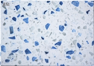 Ls-Q006 Blue Diamond / Artificial Stone Tiles & Slabs,Floor & Wall